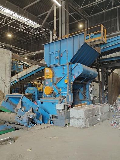 Used Shredder Vecoplan VEZ 2500