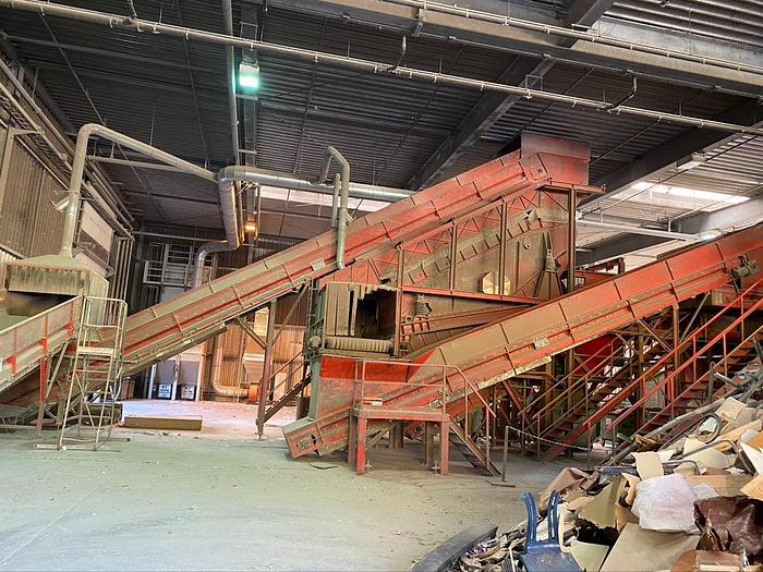 Gebraucht SIEBANLAGE MIT FÖRDERTECHNIK 