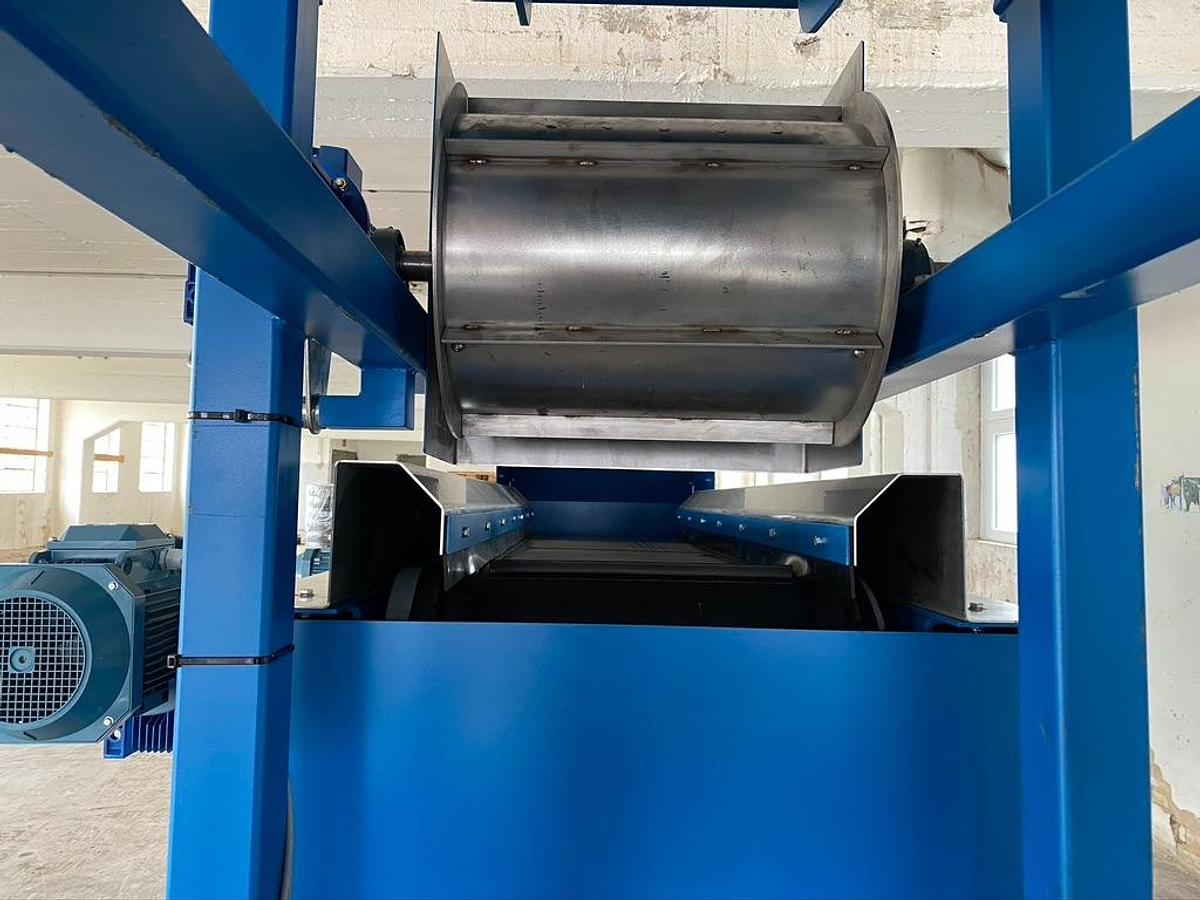 NE-METALL-SORTIERER MIT MAGNETROMMEL 
