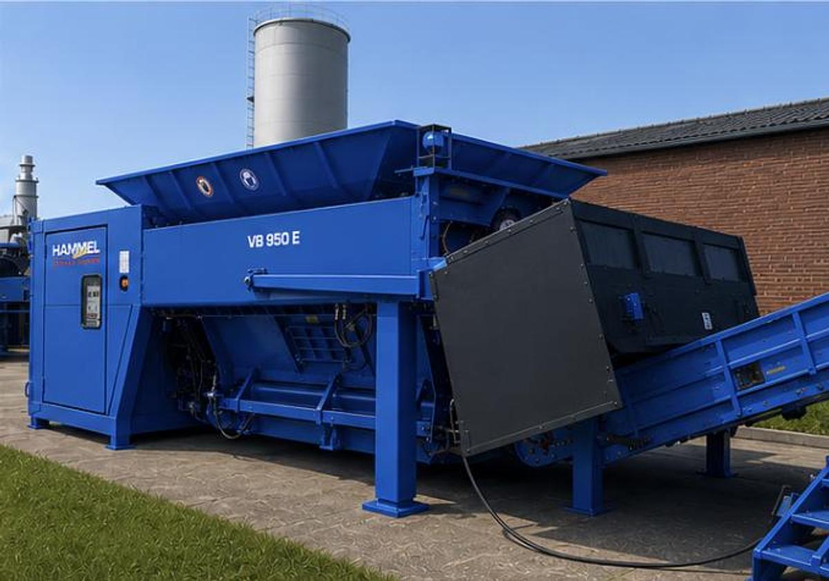 Gebraucht Hammel 950 E Schredder