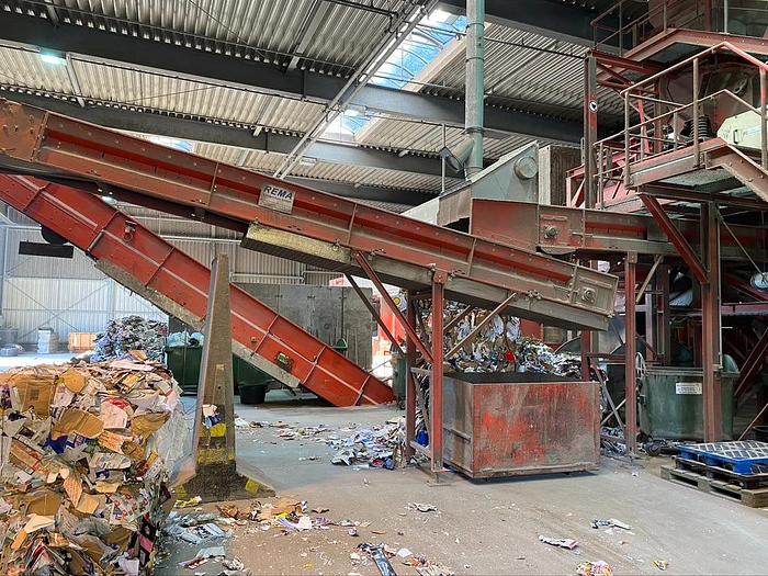 Gebraucht SIEBANLAGE MIT FÖRDERTECHNIK 