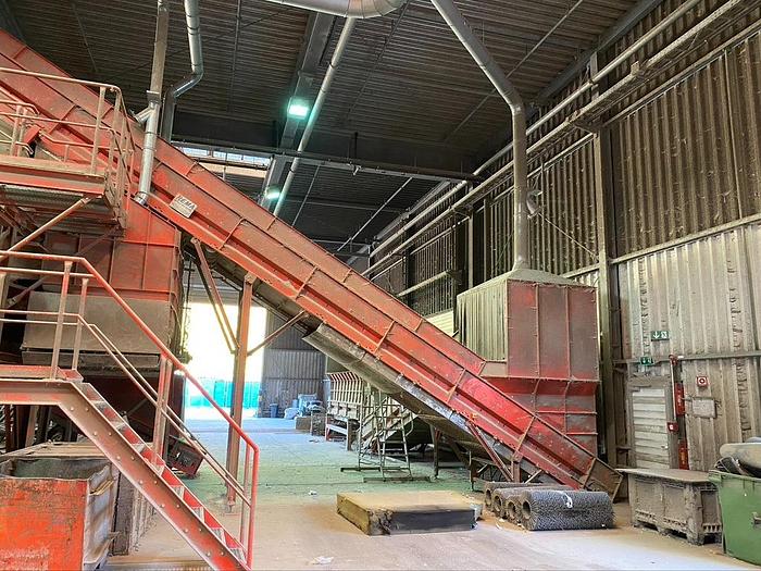 Gebraucht SIEBANLAGE MIT FÖRDERTECHNIK 