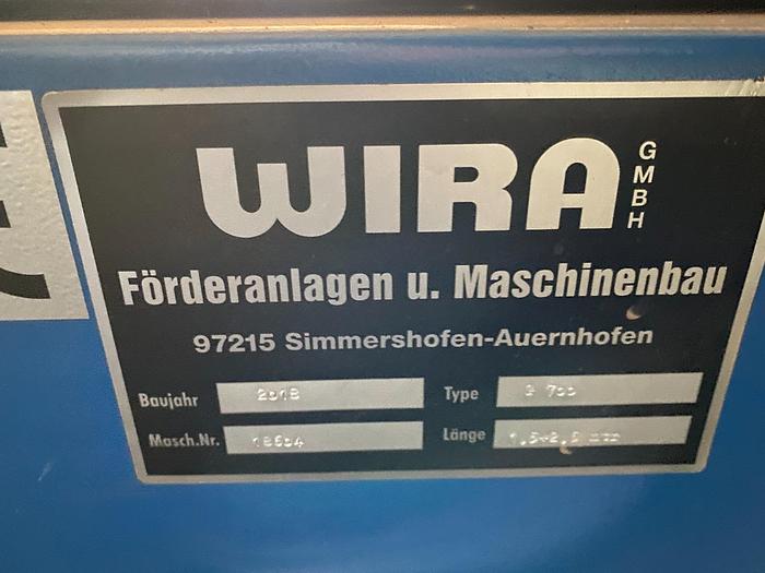 Used WIRA KNICKFÖRDERBAND