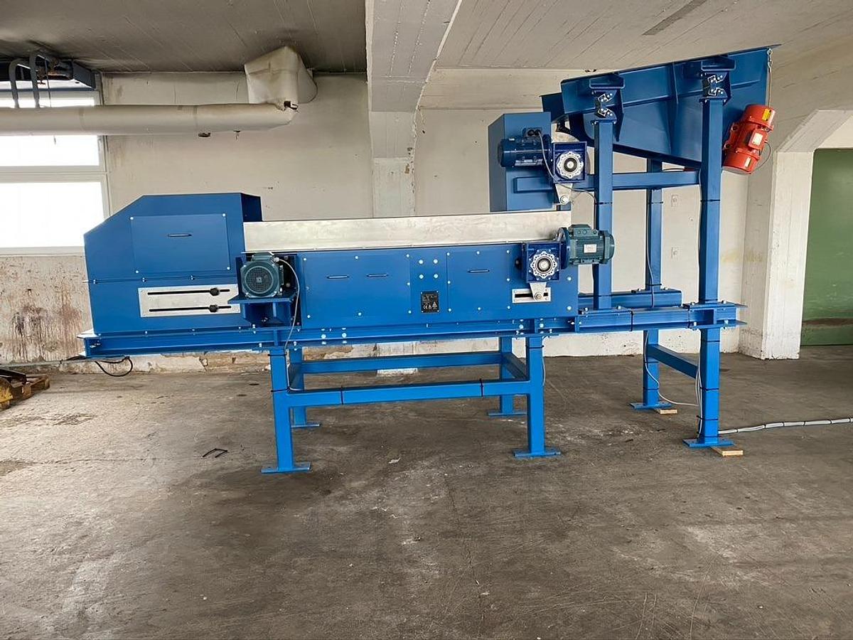 NE-METALL-SORTIERER MIT MAGNETROMMEL 
