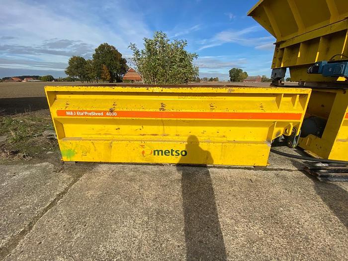 Used Shredder Metso M&J 4000-12