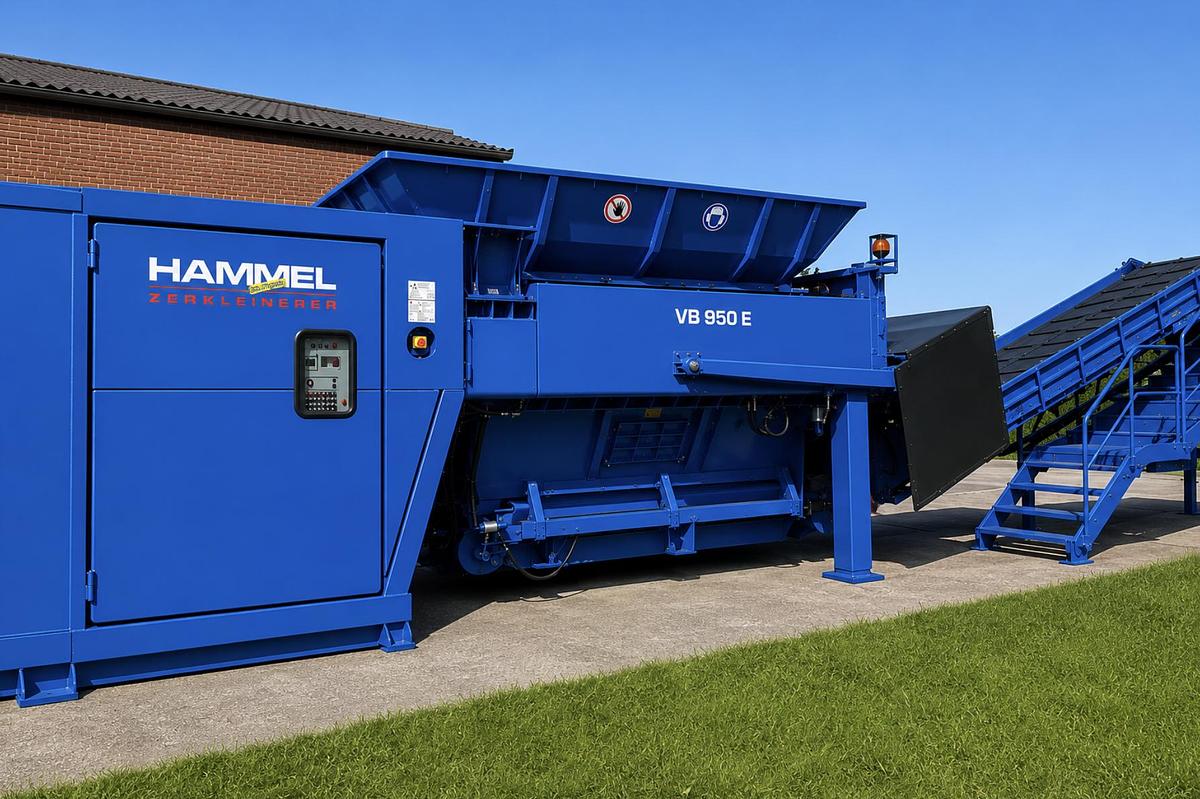 Gebraucht Hammel 950 E Schredder