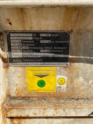 Used Presscontainer