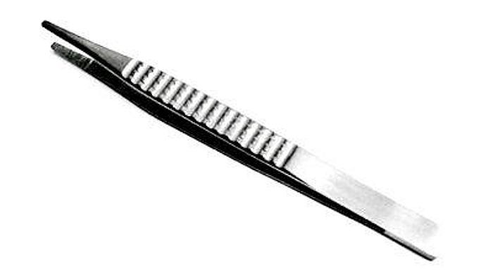 Used Forceps Tissue Dissecting Bonney Plain 175mm (7in)