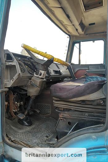 Used 1989 IVECO Turbostar 190-30 6X2 10 tyres flatbed truck