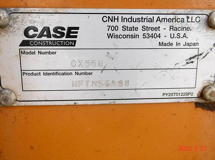 Used 2016 CASE CX55B