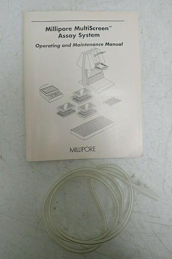 Used Millipore MultiScreen Vacuum Manifold Control with Manual