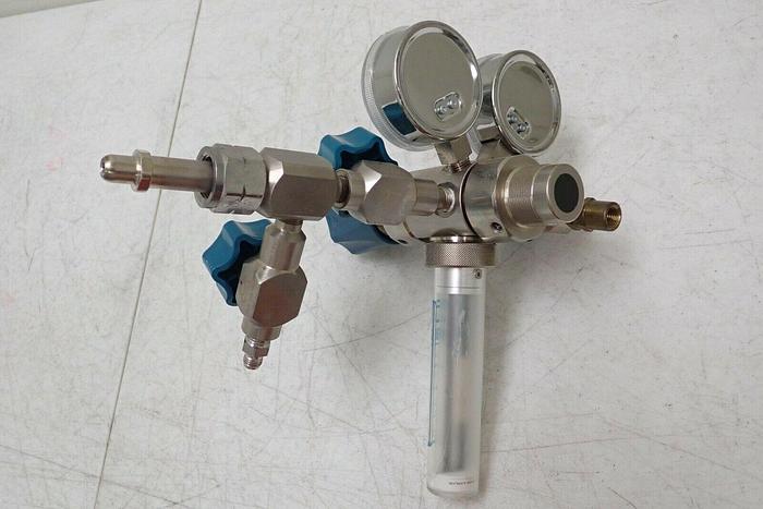 Used Airgas Y12-SR145D Gas Regulator with Smart Indicating Regulator SIR-Cartridge