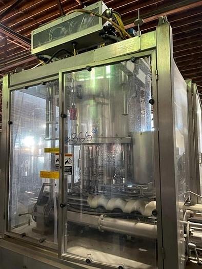 Used 2003 Fowler Zalkin 10 Head Rotary Capper