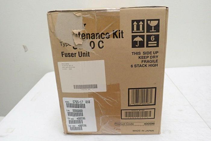 Used Ricoh 400596 Printer Maintenance Kit Type 3800 C Fuser Unit 26649005961