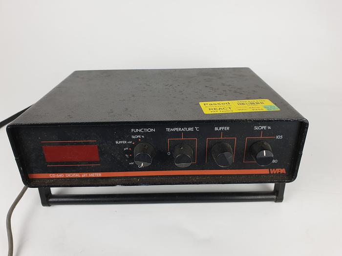 Used WPA CD640 Digital PH meter