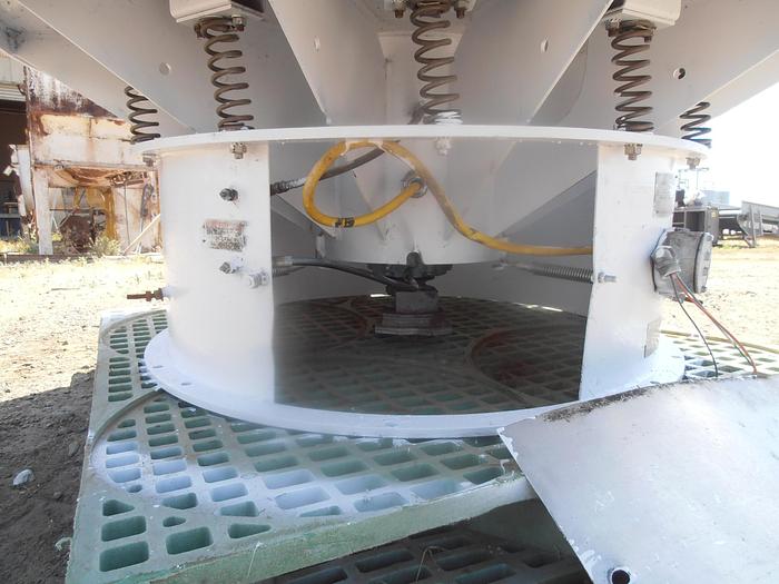 Used Screen, Sweco, 60", S/st, Double Deck, Dust Cover, #S740506