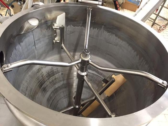 Used FRYMA JACKETED VACUUM MIXING / PROCESSING VESSEL