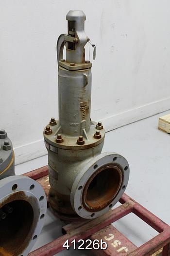 Used Teledyne Farris 260A10-170 6x8 Pressure Relief Valve #41226