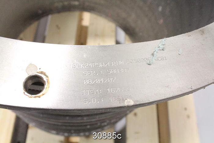 Used Black Clawson P24 Pressure Screen Basket #30885