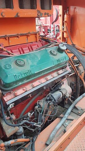 Used 2001 Frontier 4 Axle Carrier Style Oilfield Pump / Kill Truck