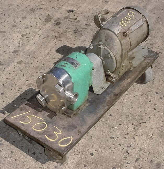 Refurbished TRICLOVER PR10 POSITIVE DISPLACEMENT PUMP