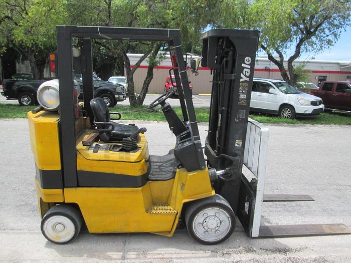Used Yale Model GLC080 8000 LB Forklift