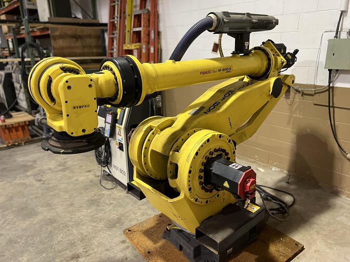 Used FANUC M900iA/260L WITH R30iA CONTROLLER, CLEANED AND TESTED, 4,629 HOURS