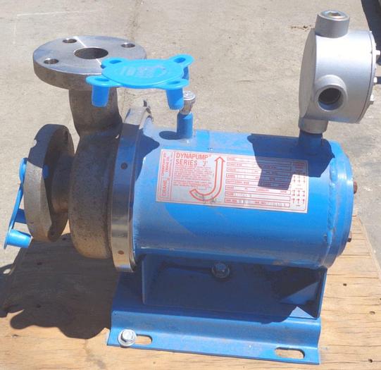 Used Pump, Centrif., 6 HP, S/st, 2" In/4.5" Out, DynaPump #S743021