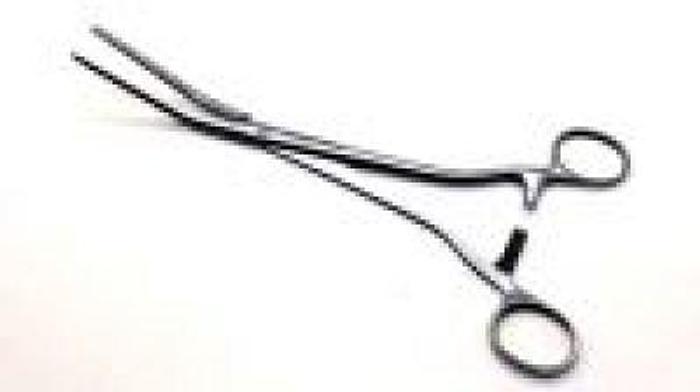 Used Clamp Atraumatic Dick Vascular Pressure 255mm AESCULAP FB956