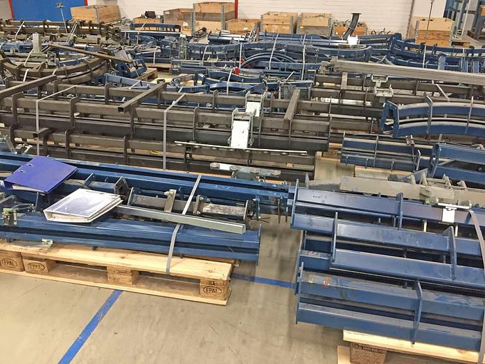 Used 2011 CALDAN A/S Denmark Power and Free overhead conveyor Caldan P&F400