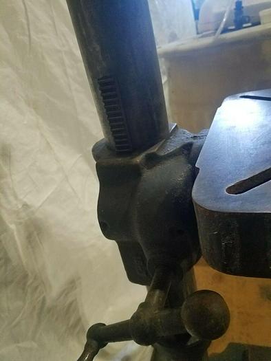 Used Royal Drill Press 1/2 HP Floor Model with Adjustable Table Heavy Duty Drilling