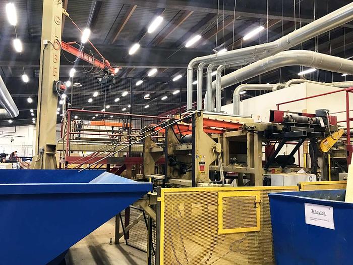 Used Globe Trim saw( equalizer saw ) for plywood