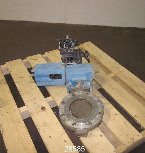 Used Neles Jamesbury L25CMP06AACA 6" Air Operated Butterfly #28585