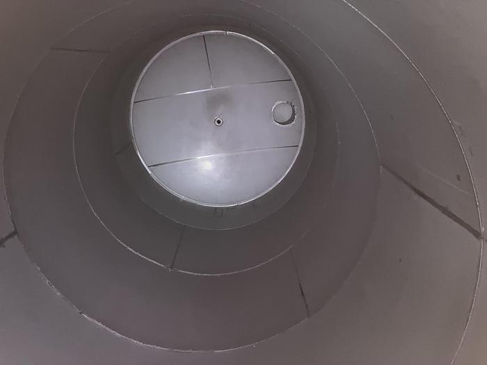 Used 2001 Tate Metalworks 35,500 gallon 304 stainless steel tank