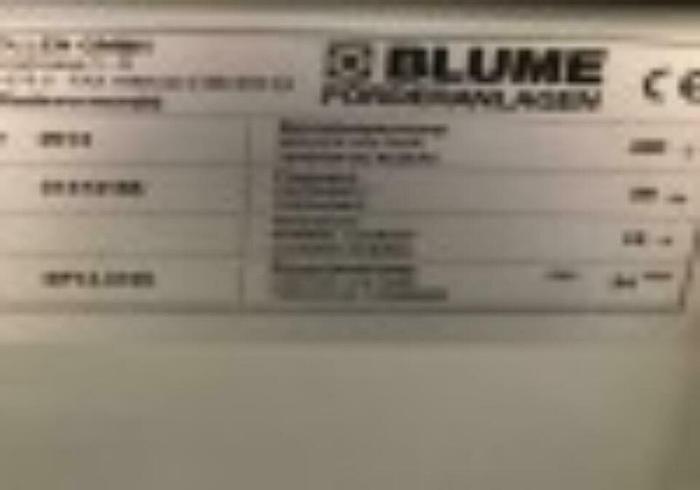 Gebraucht BLUME Förderanlage Blume /Fördertechnik/ Rollenbahn/ Förderrollen