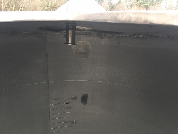 Used Tank, 1,000 Gallon, S/st, Jkt, 70" x 106" #A742580