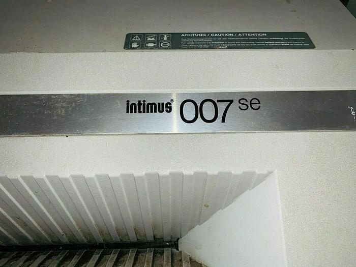 Used Schleicher Intimus 007 SE , paper shredder, tested / examined