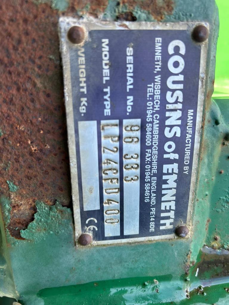 Used Cousins Packa-Rolla Trailed Press