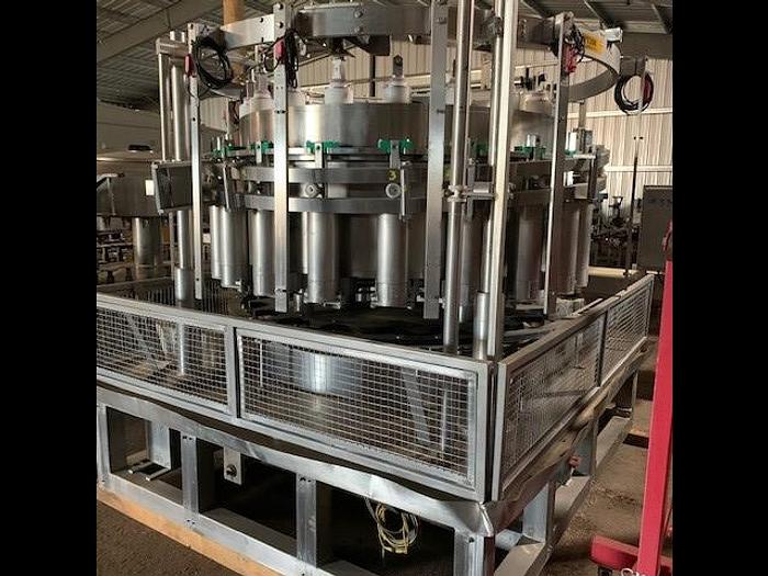 Used 2002 Zilli & Bellini 20 Valve Rotary Piston Filler