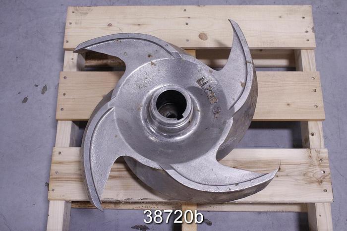 Used Goulds 3175 Pump Impeller, 8x10x22, 4 Vane #38720