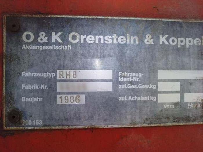 Used 1986 O & K RH8 LC / PLUS Tracked Excavator - Sold