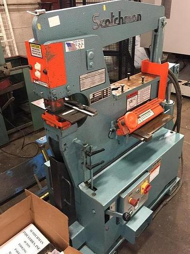 Used 40 TON SCOTCHMAN, HYDRAULIC IRONWORKER