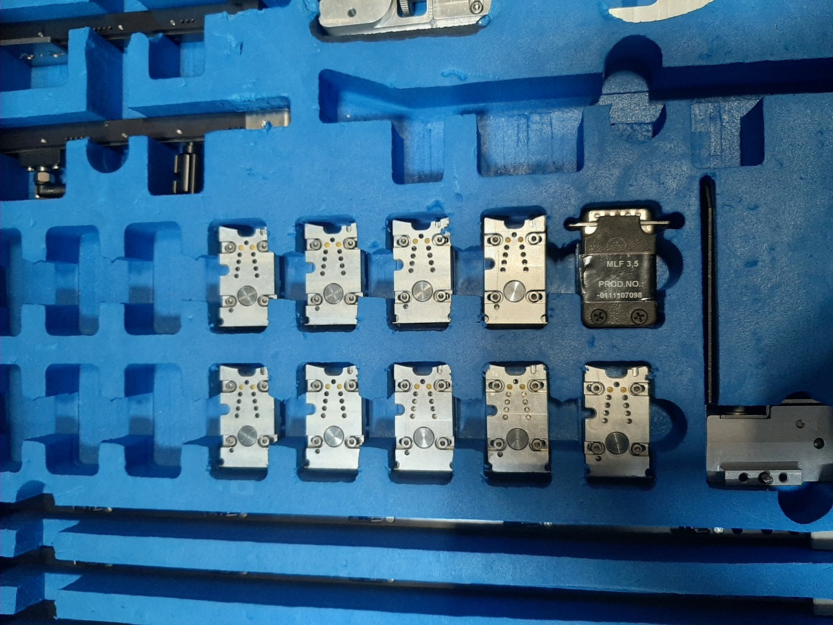 Used Multitest MT9928 QFN 3.5 x 3.5 Handler Kit