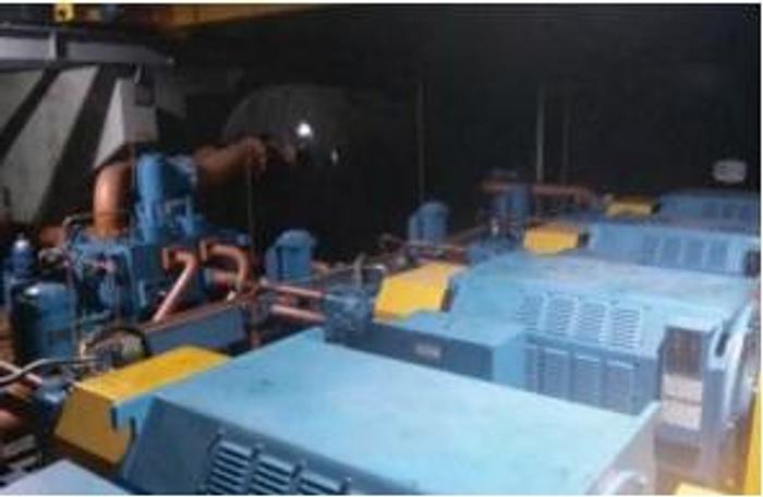 Used Press Forging Open Die Hydraulic HBE Korean