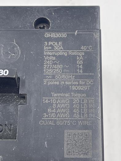 Used Eaton GHB3030