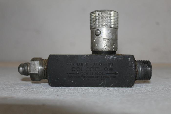 Parts Only Parker Hannifin Colorflow Valve 1/2 F-800-S11  (B4)