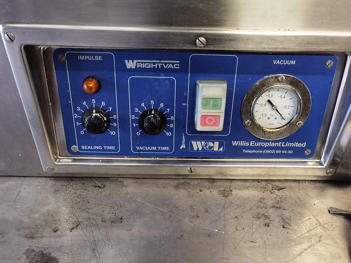 Used WRIGHTVAC SINGLE CHAMBER VACUUM PACKER