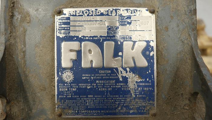 Used Falk 2070Y1-B Gear Drive #44658