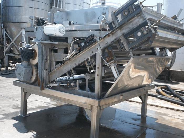 Used 1.6 METER (63 INCHES)  NIJHUIS BELT FILTER – S/S