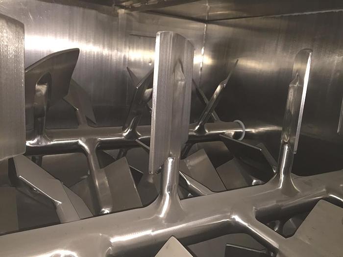 Used 53 CU. FT. (1500 LITER) AMERICAN PROCESS FLUIDIZING PADDLE MIXER / BLENDER - S/S - 30 HP